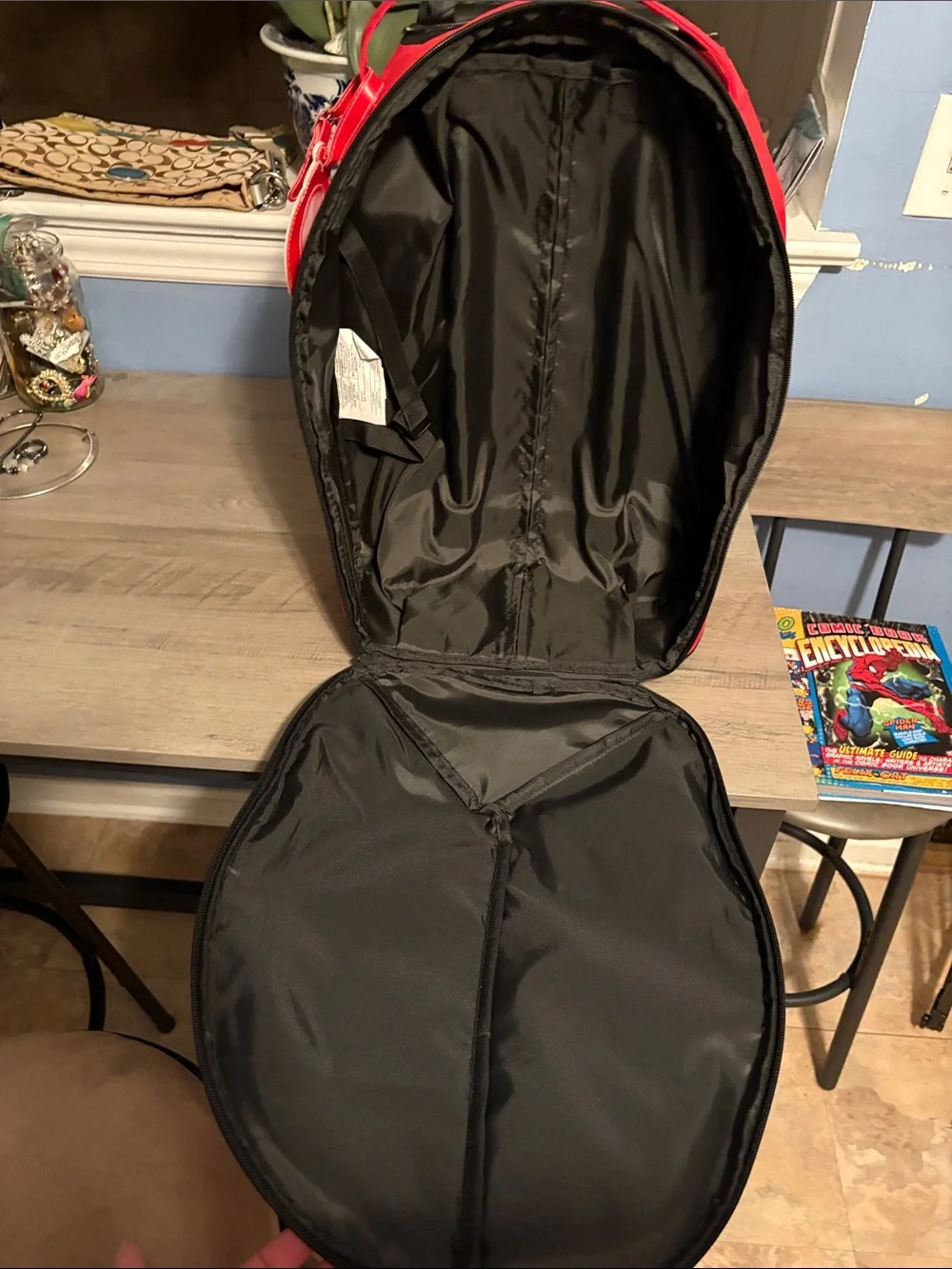 American Tourister Kids Ladybug Backpack on wheels